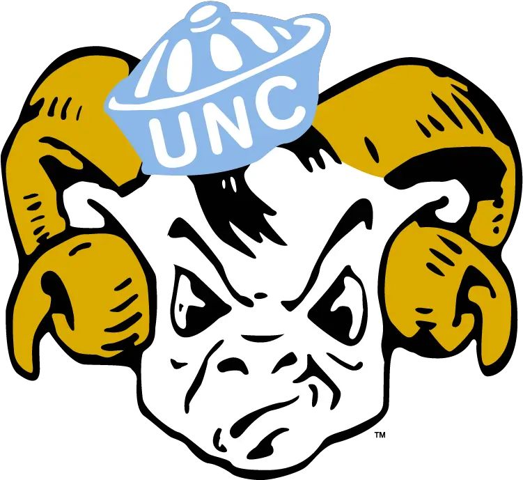 North Carolina Tar Heels Primary Logo Unc Tar Heels Vintage Logo Png Unc Basketball Logos