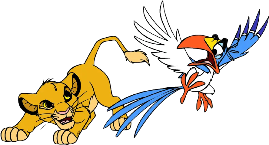 Back To The Lion King Clip Art Menu Lion King Simba And Zazu Lion King Png Simba Png