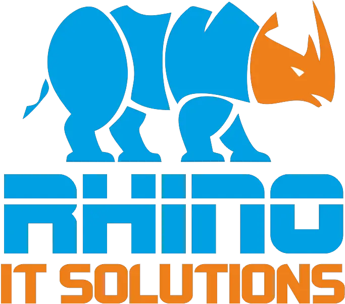 Rhino Logo Final Small It Solutions Clip Art Png Rhino Logo