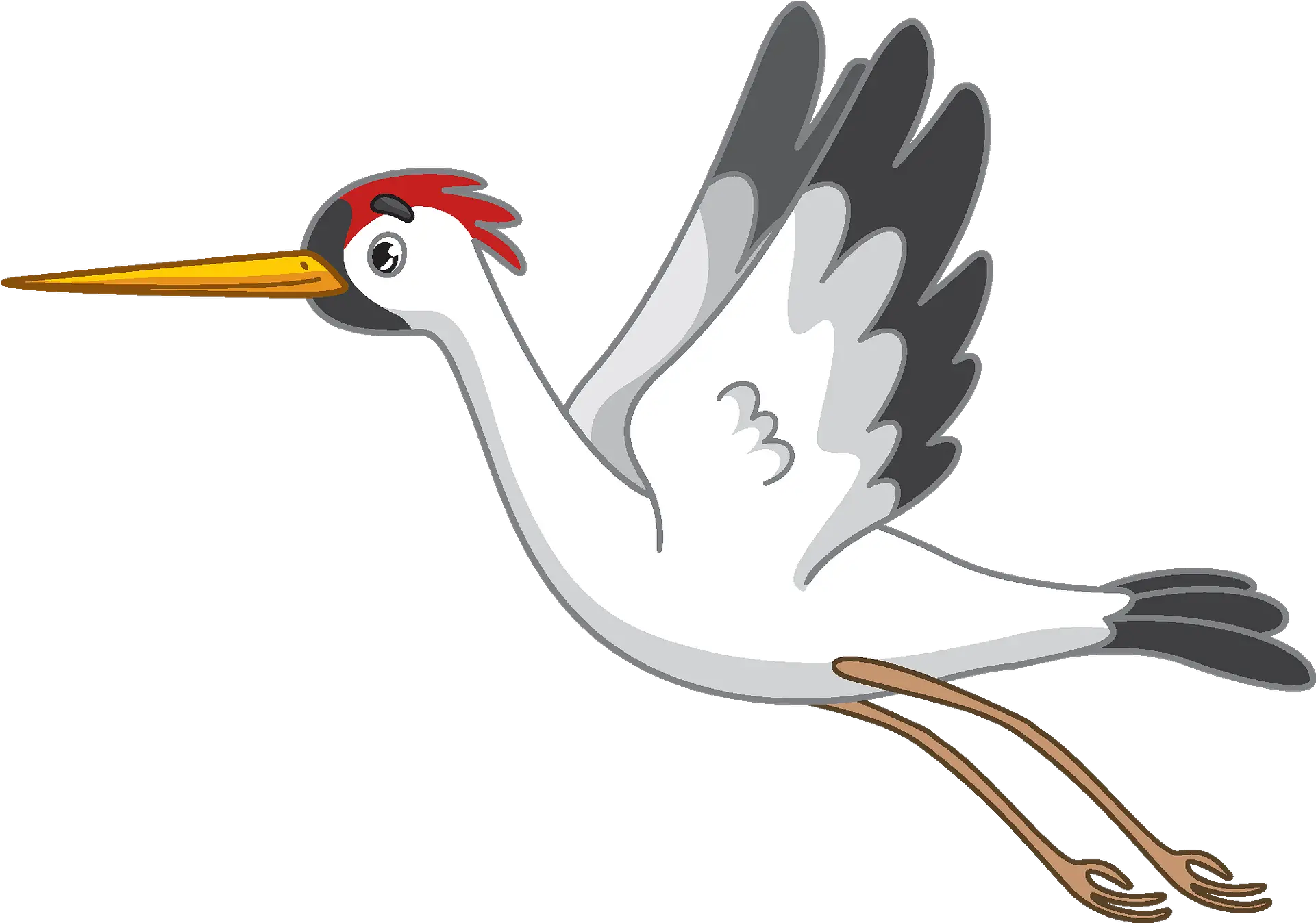 Crane Clipart Free Download Transparent Png Creazilla Crane Bird Clipart Crane Bird Png