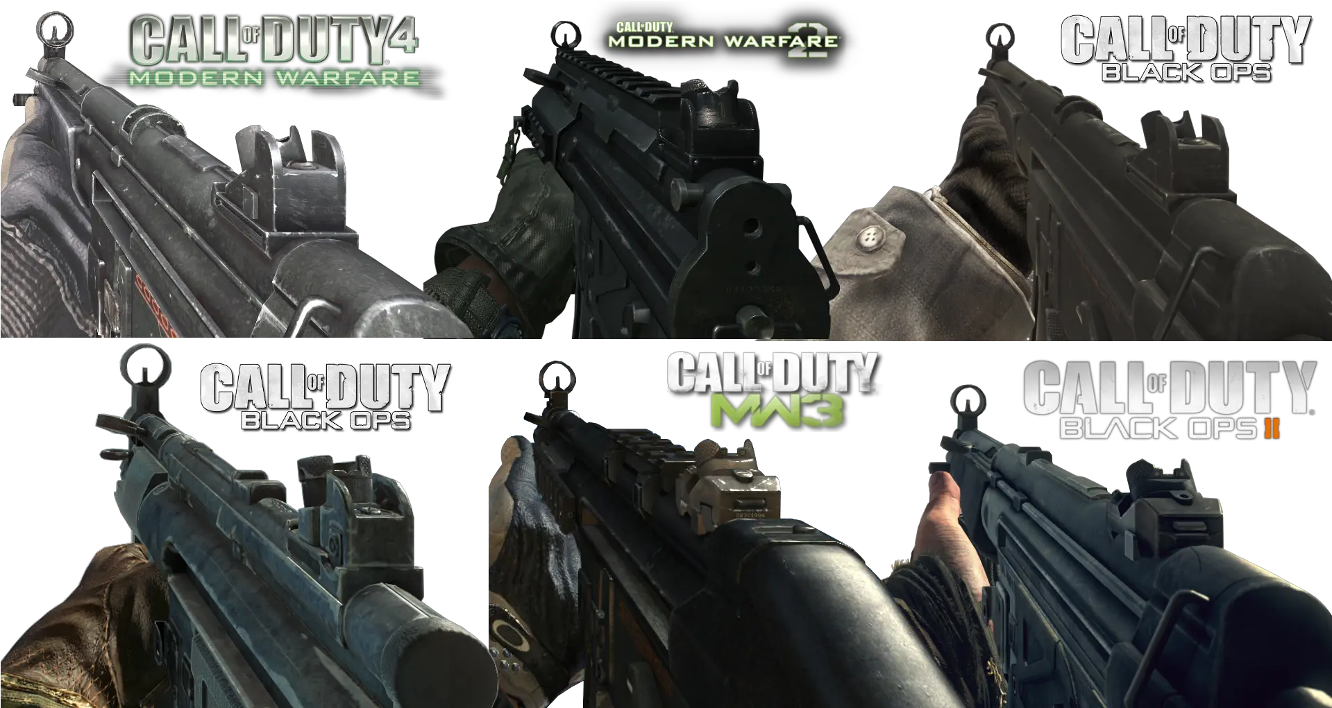 Download Hd Imagecod The Mp5 Family Transparent Png Image Mp5 Cod Bo2 Cod Transparent