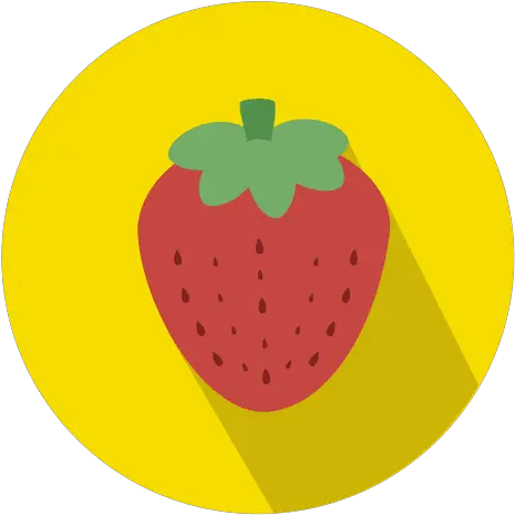 Strawberry Fruit Circle Icon Circulos De De Frutas Png Strawberries Png