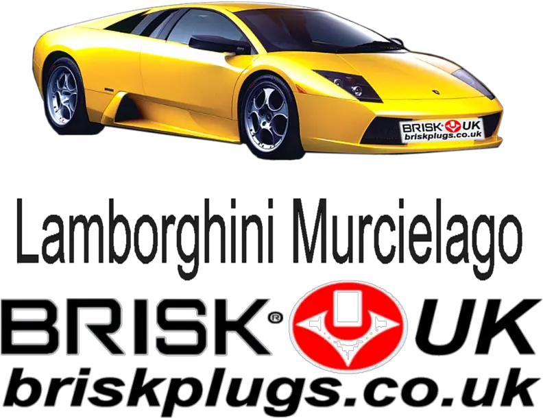 Lamborghini Murcielago 62 65 V12 0110 Brisk Racing Spark Plugs Lamborghini Murciélago Png Lambo Transparent