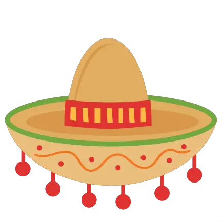 Clip Art Sombrero Svg Scrapbook Cut Illustration Png Sombrero Transparent Background