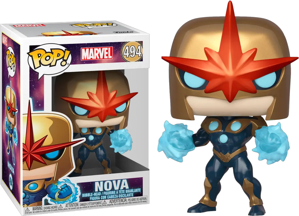 Marvel Nova Funko Png Nova Corps Logo