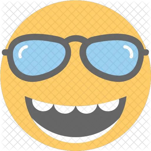 Sunglasses Emoji Icon Of Flat Style Smiley Png Sunglasses Emoji Png