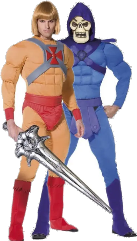 He Man Skeletor Costume 80s Fancy Dress Mens Png Skeletor Png