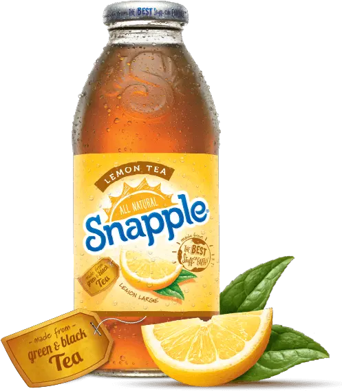 Download Snapple Lemon Tea Snapple Peach Iced Tea Png Snapple Png