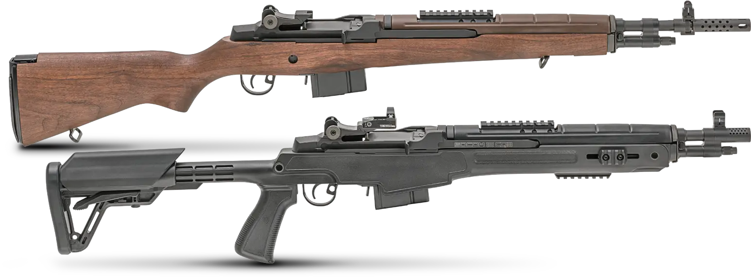 M1a Series Rifles Springfield Armory Springfield M1a Socom Png M1 Garand Png