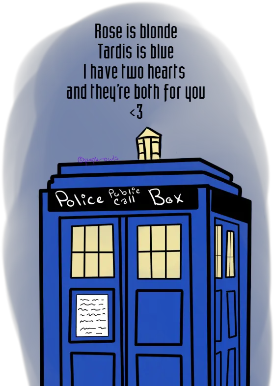 Tardis Doctor Who Valentine Png Image Pngrow Clipart Happy Birthday Dr Tardis Icon Heart