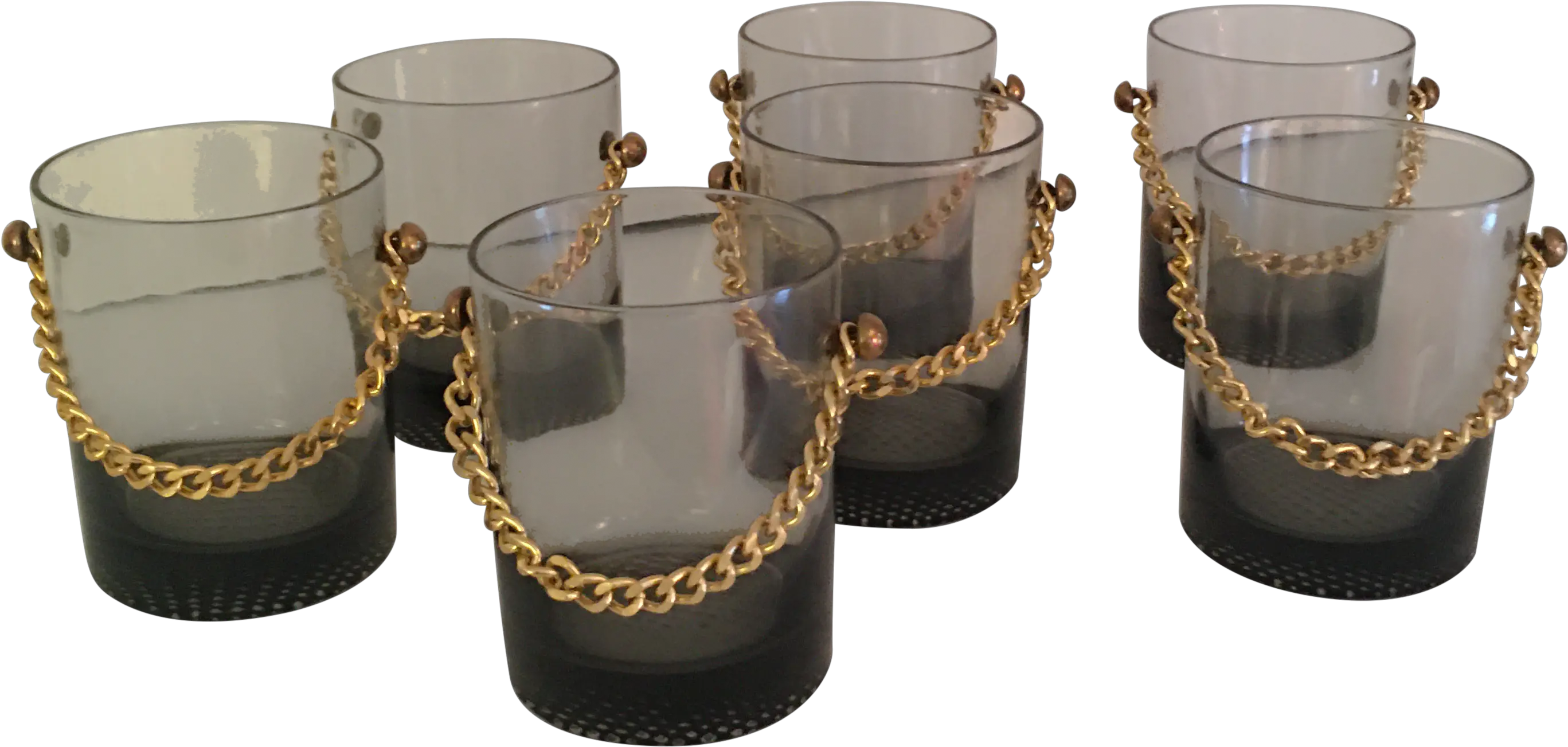 Gucci Style Smokey Whiskey Glasses Set Of 7 Cylinder Png Whiskey Glass Png