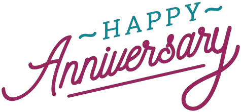 Happy Anniversary Lettering Transparent Png U0026 Svg Vector File Happy Anniversary Vector Png Luna Transparent Background