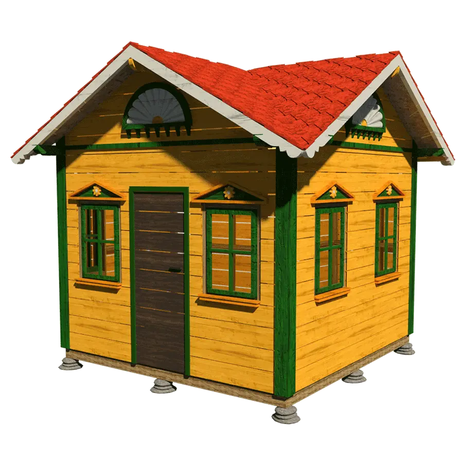 Shed Plans Mae Cross Gable Roof Playhouse Png Hut Png