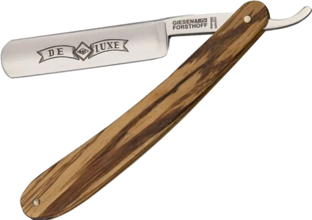 Straight Razor Zebrano Wood Non Straight Razor Png Straight Razor Png