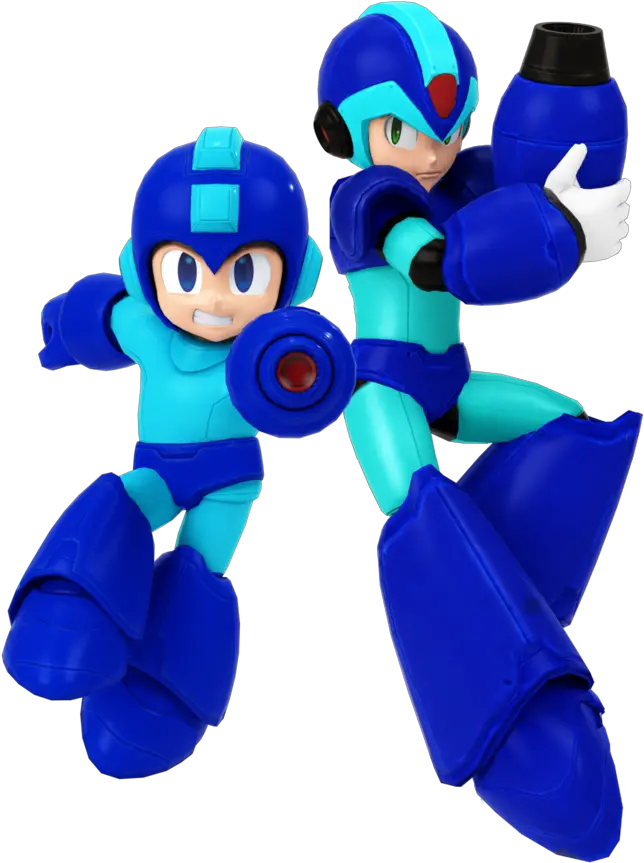 Mega Man And X Render By Kamtheman56 Megaman X Render Mega Man And Mega Man X Png Mega Man Transparent