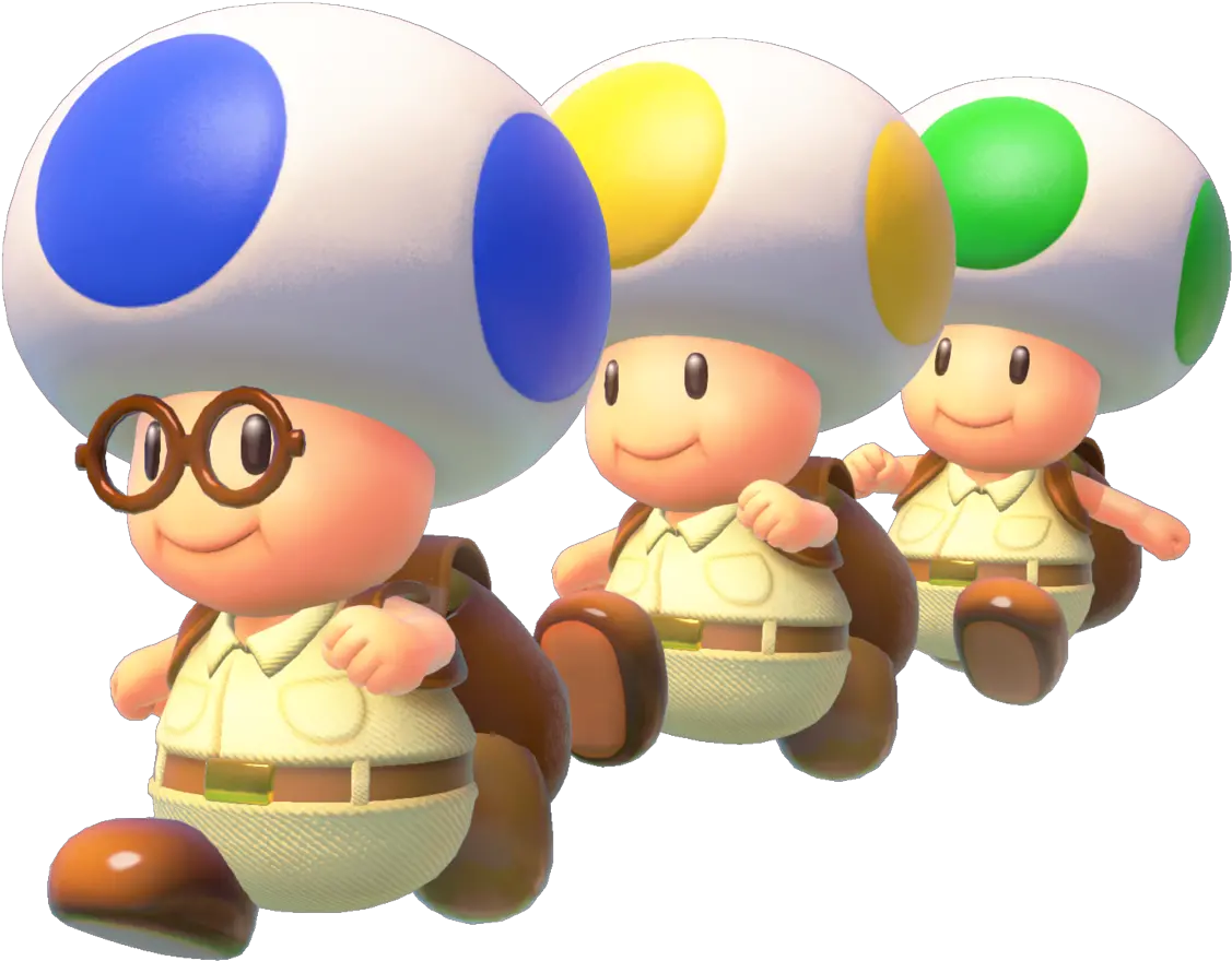 Toad Brigade Super Mario Galaxy Toad Brigade Png Toad Png