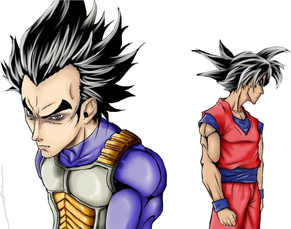 Vegeta Vs Goku Gamusa Illustrations Art Street Fictional Character Png Goku And Vegeta Png