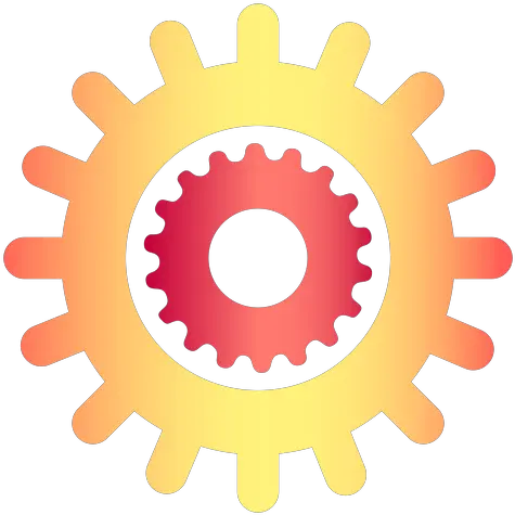 Cool Factory Gear Transparent Png U0026 Svg Vector Dot Settings Gear Icon Yellow