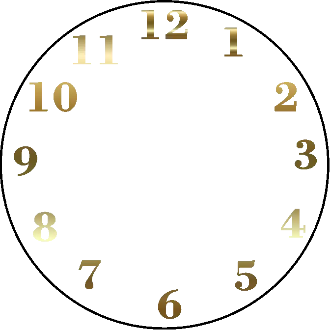 Christmas Clock Png