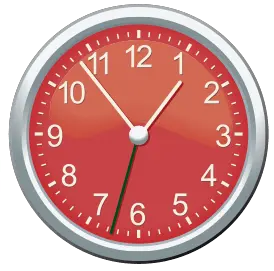 Clock 3d Png