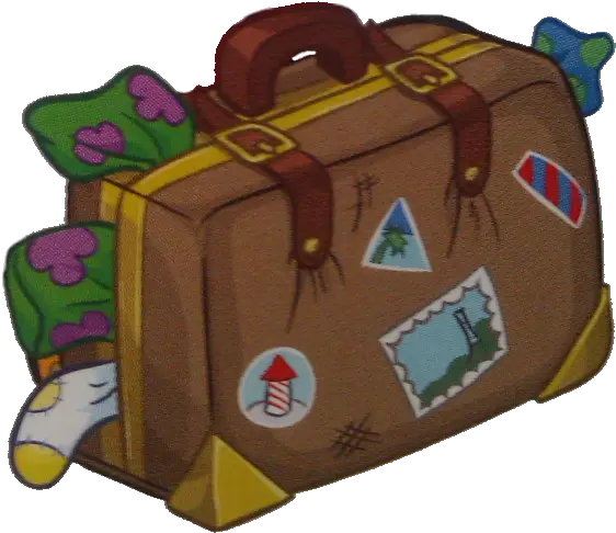 Stunning Cliparts Club Penguin Awards Background Clipart 50 Overflowing Suitcase Free Clipart Png Penguin Transparent Background