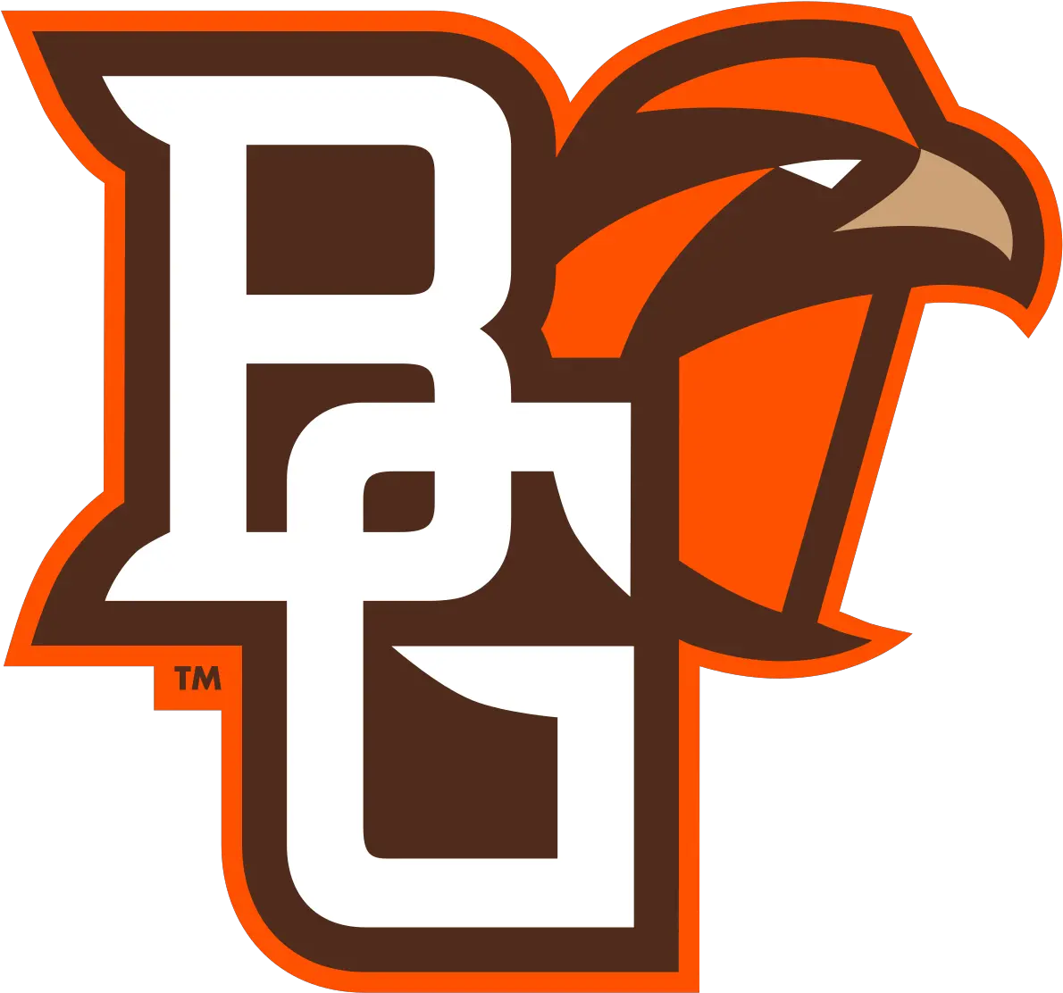 Falcons Svg Transparent Png Clipart State University Bowling Green Falcons Logo Png