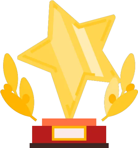 Prize Quality Star Trophy Icon Png
