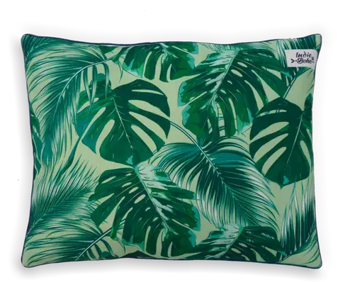 Indie Boho Pets Tropical Leaves Pet Bed Dog Bed Png Tropical Leaves Png