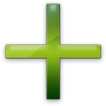 Plus Symbol Green Cross Png Plus Sign Transparent