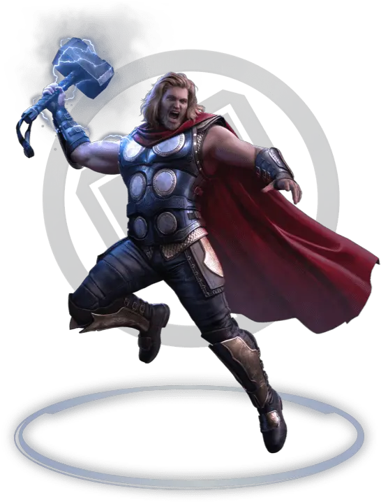 Thor Odinson Earth Trn814 Marvel Database Fandom Marvel Avengers Game Thor Png Thor Hammer Icon Png