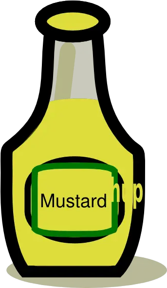 Library Of Bottle Mustard Image Black And White Download Clip Art Png Ketchup Bottle Png