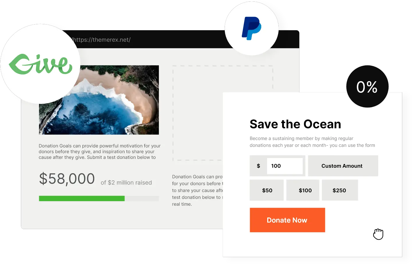 Impacto Patronus Petitions U0026 Social Activism Wordpress Screenshot Png 100 Pics Logos 58