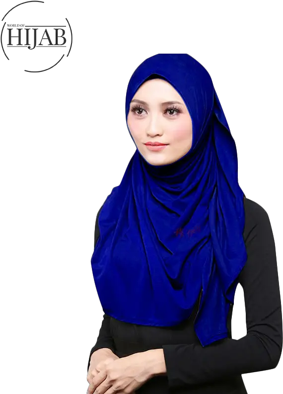 New Muslim Hijab Women Hijabs Stretch Jersey Turban Big Size Women In Hijab Transparent Png Turban Transparent