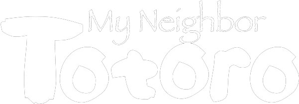 Studio Ghibli Collection My Neighbor Totoro Madman My Neighbor Totoro Title Png Studio Ghibli Logo