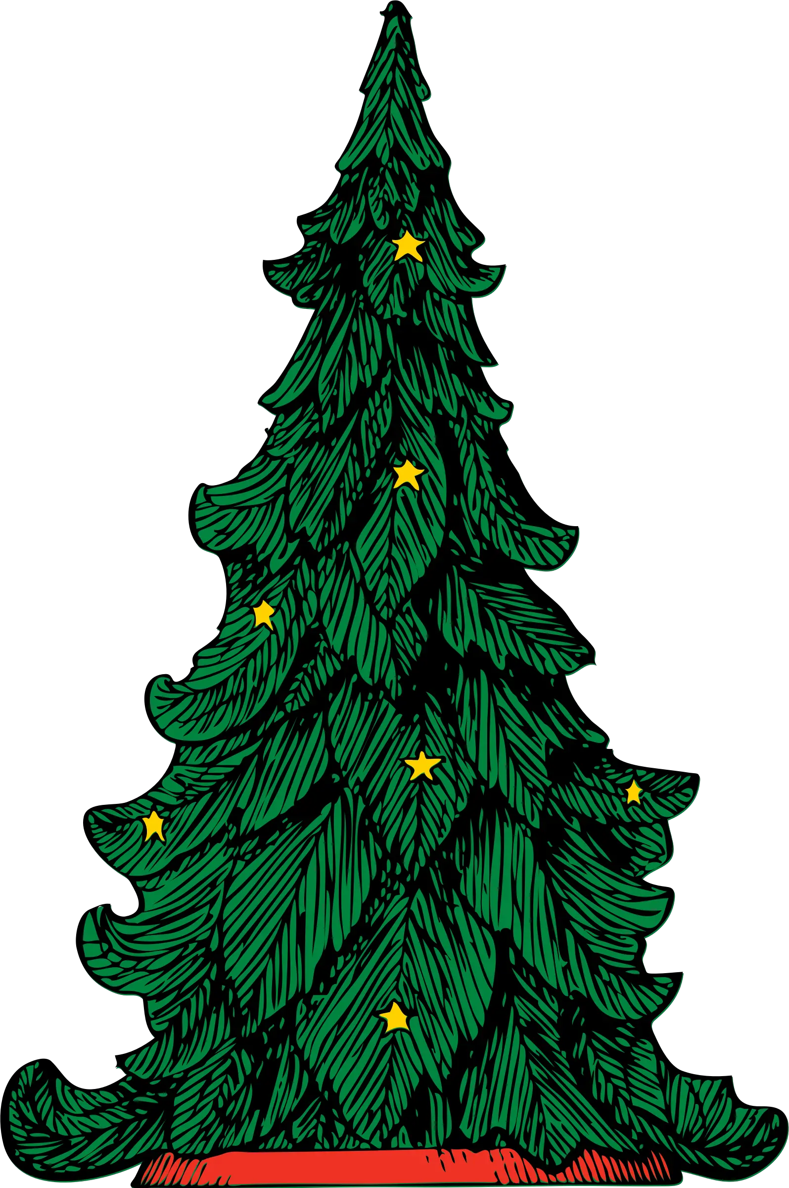 Christian Christmas Tree Png