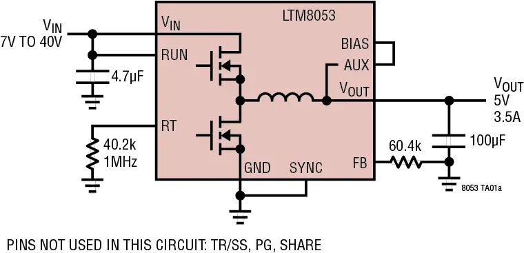 Ltm8053 Datasheet And Product Info Analog Devices Datasheet Pdf Ic 8002 Png Matlab Pink Filter Icon