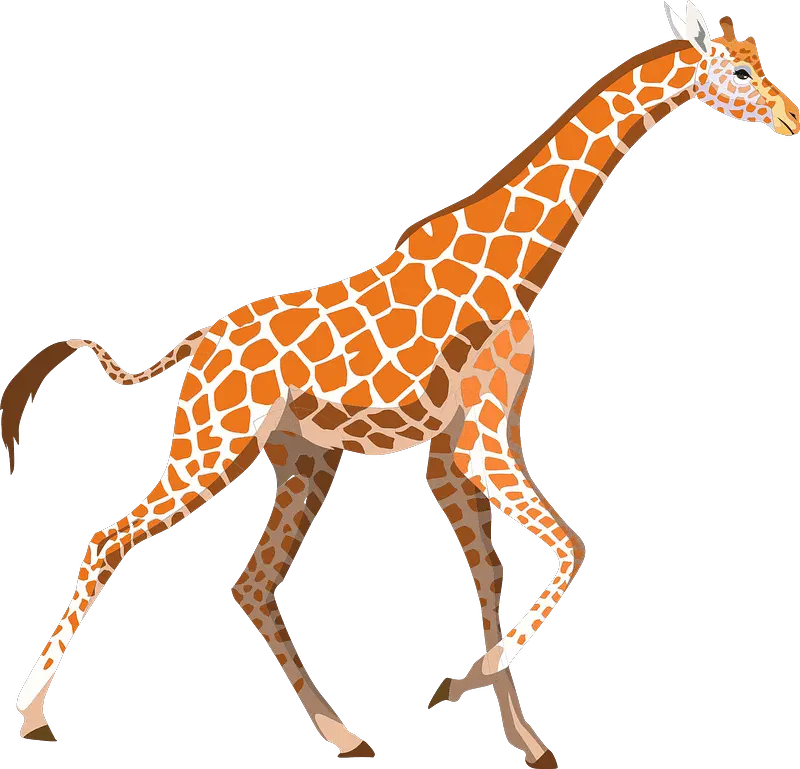 Mammal Clipart Giraffe Jirafas Png Transparent Cartoon Wild Transparent Animal Png Giraffe Transparent Background