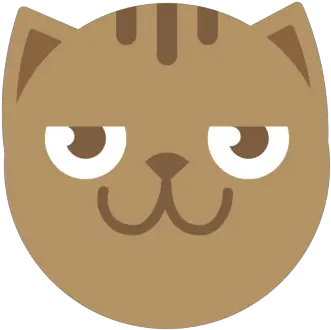 Moji Cat Animated Sticker Pack Cool Kitty By Anton Pinkevich Animated Cat Head Png Cat Head Png