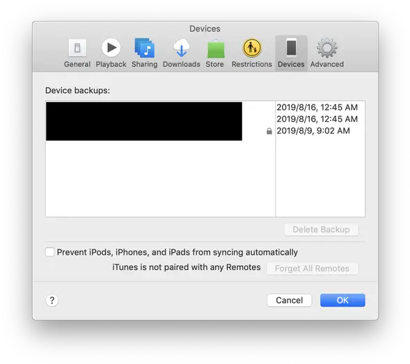 An Itunes Pop Up Keeps Irritating Me And Doesnu0027t Stop What Itunes Preferences Backups Png Itunes 12 Icon