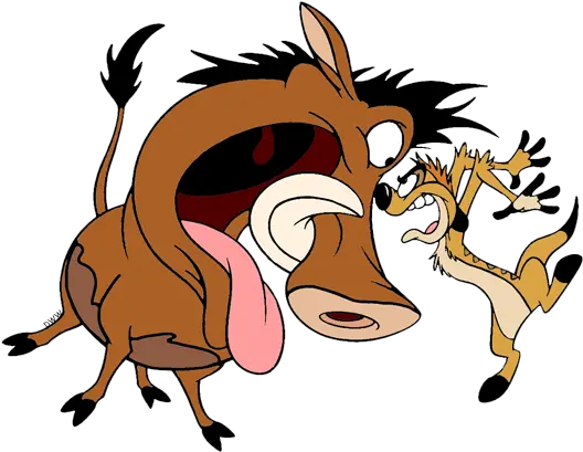 Timon And Pumbaa Png Simba Book Full Size Png Download Timon Pumbaa Book Simba Png