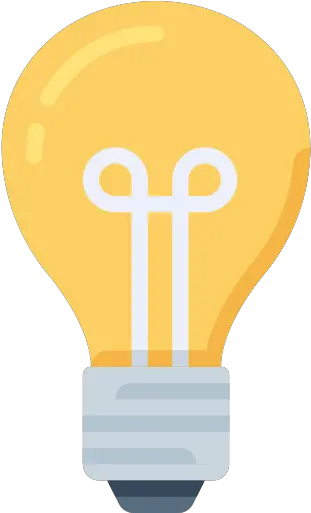 Light Bulb Idea Png Icon 105 Png Repo Free Png Icons Illustration Lightbulb Transparent Background