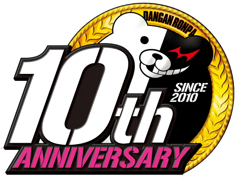 Spike Chunsoft Teases More Danganronpa In 10th Anniversary Danganronpa 10th Anniversary Png Spike Tv Logo