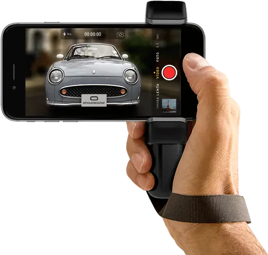Shoulderpod U2014 S1 Smartphone Video Grip And Uchwyt Na Telefon Do Nagrywania Png Iphone Camera Png