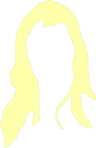 Download Light Blonde Silhouette Wig Clip Art Blonde Hair Light Blonde Clipart Png Clown Hair Png