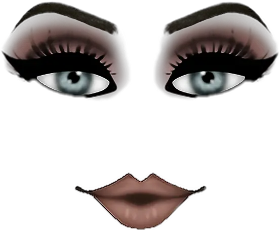 Download Roblox Makeup Hope Ya Like It U003c3freetoedit Roblox Free Roblox Faces Girl Png Roblox Face Transparent