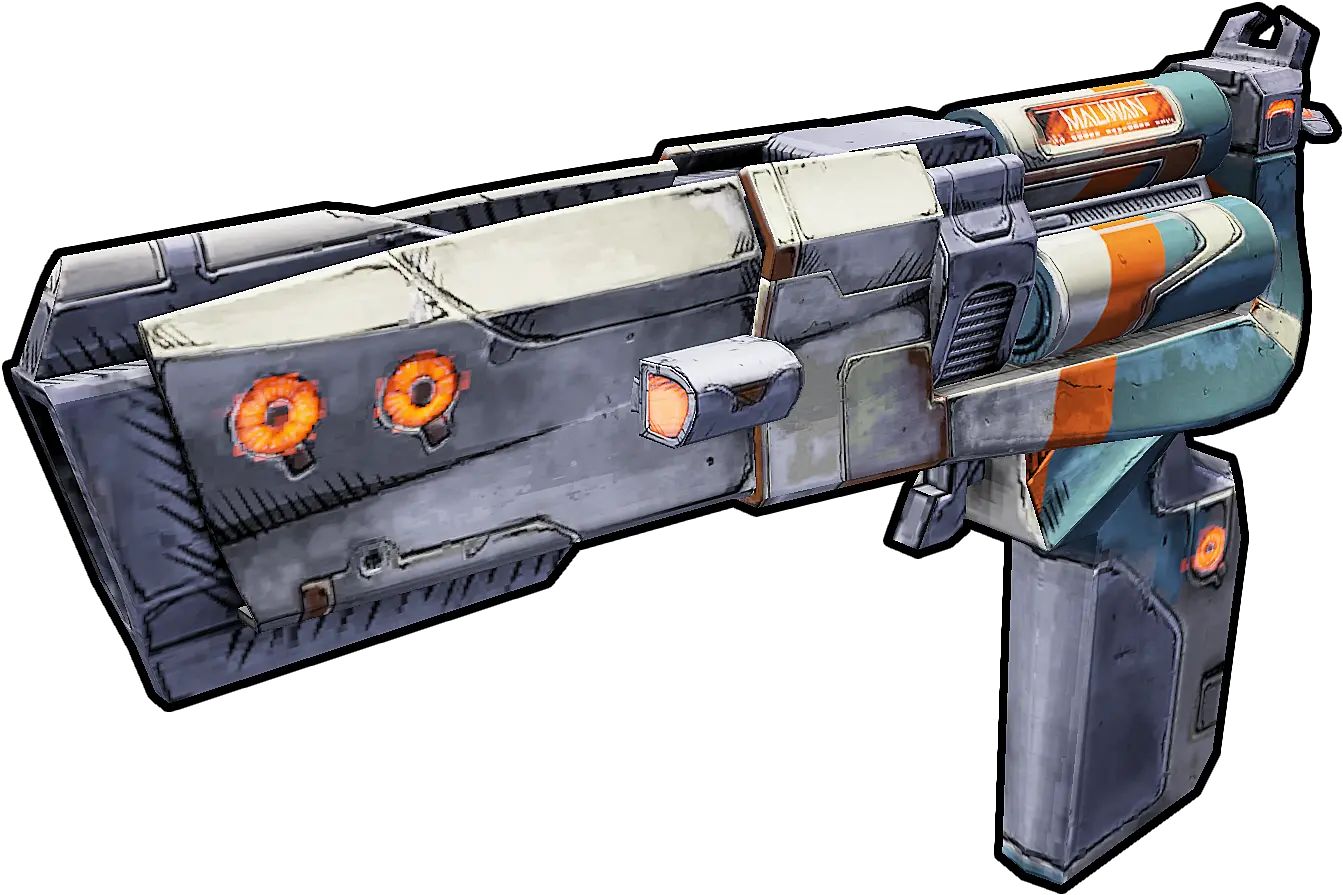 Transparent Gun Borderlands 2 Borderlands 2 Fire Pistol Borderlands Weapon Png Pistol Transparent