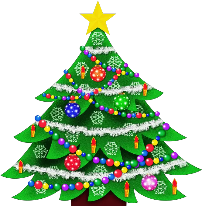 Skinny Christmas Tree Png