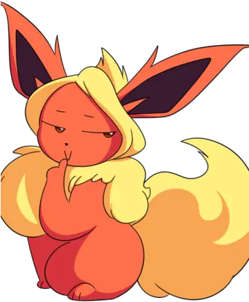 Flareon Cartoon Png Flareon Png