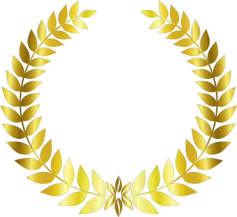 Lineleafyellow Png Clipart Royalty Free Svg Png Transparent Laurel Wreath Png Leaf Wreath Png