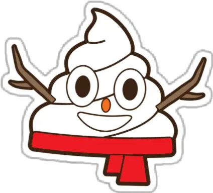 Download Scsnowman Sticker Poop Emoji Snowman Full Size Transparent Christmas Poop Emoji Png Snowman Transparent Background